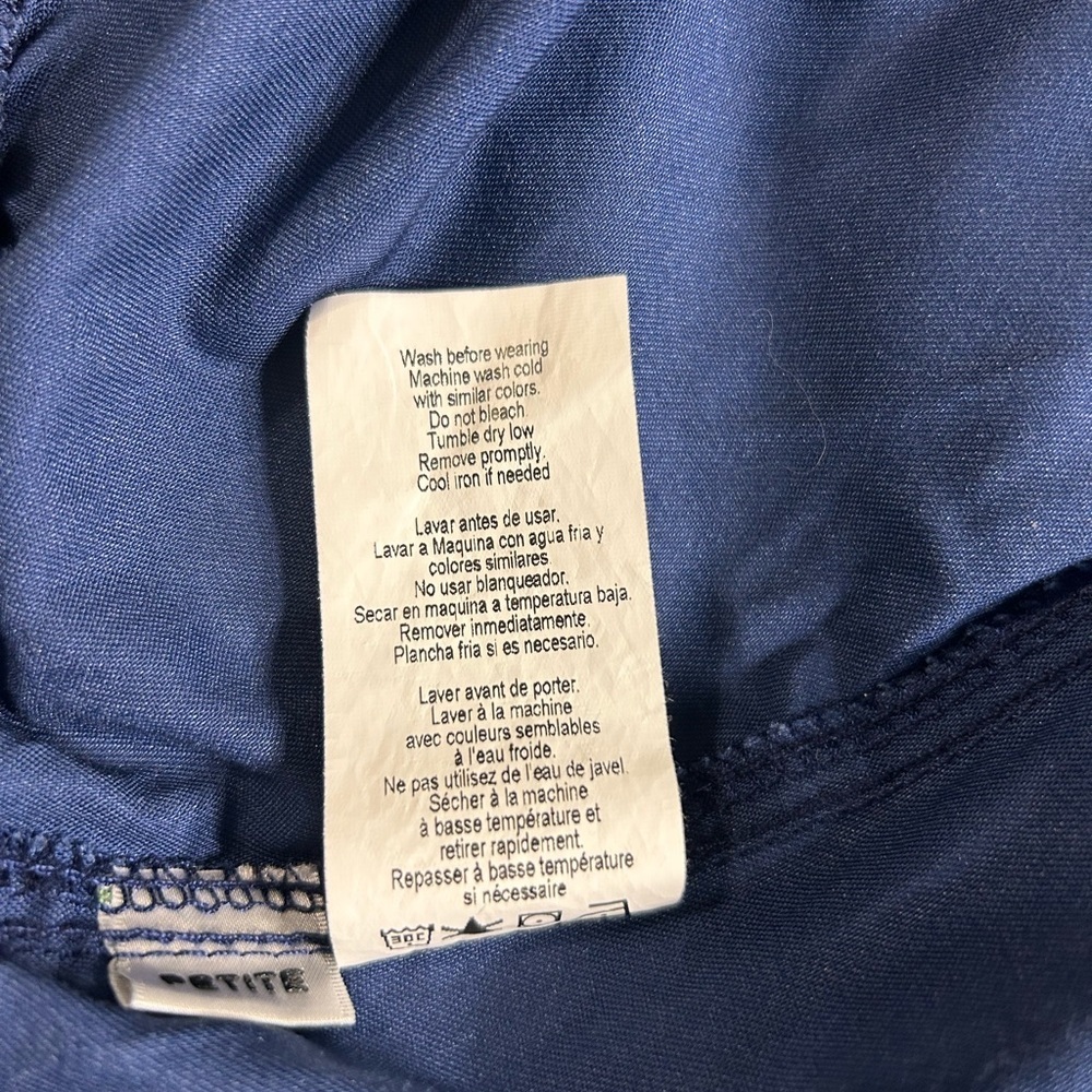 Cherokee Navy Blue Scrub Pants - Picture 3 of 7